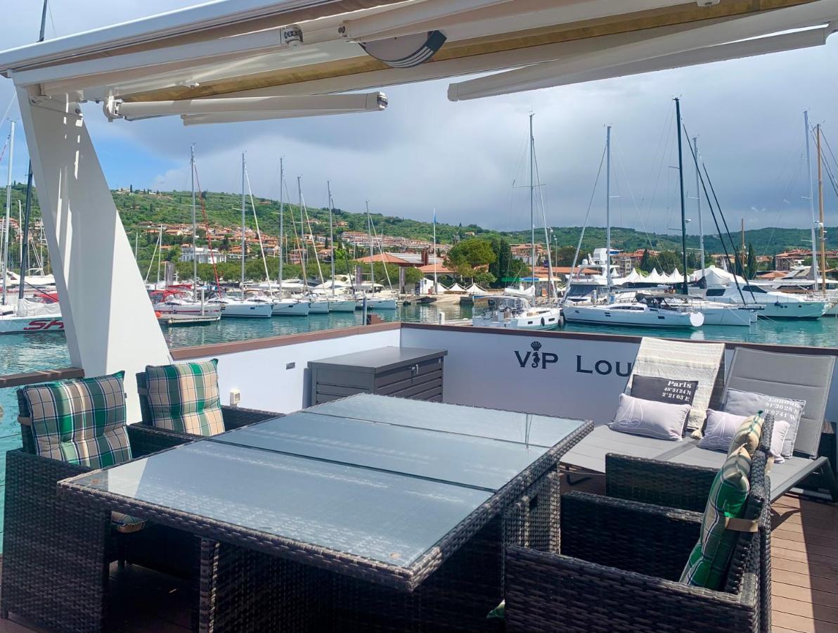 Bellavista Houseboat Apartment Portorose Екстериор снимка